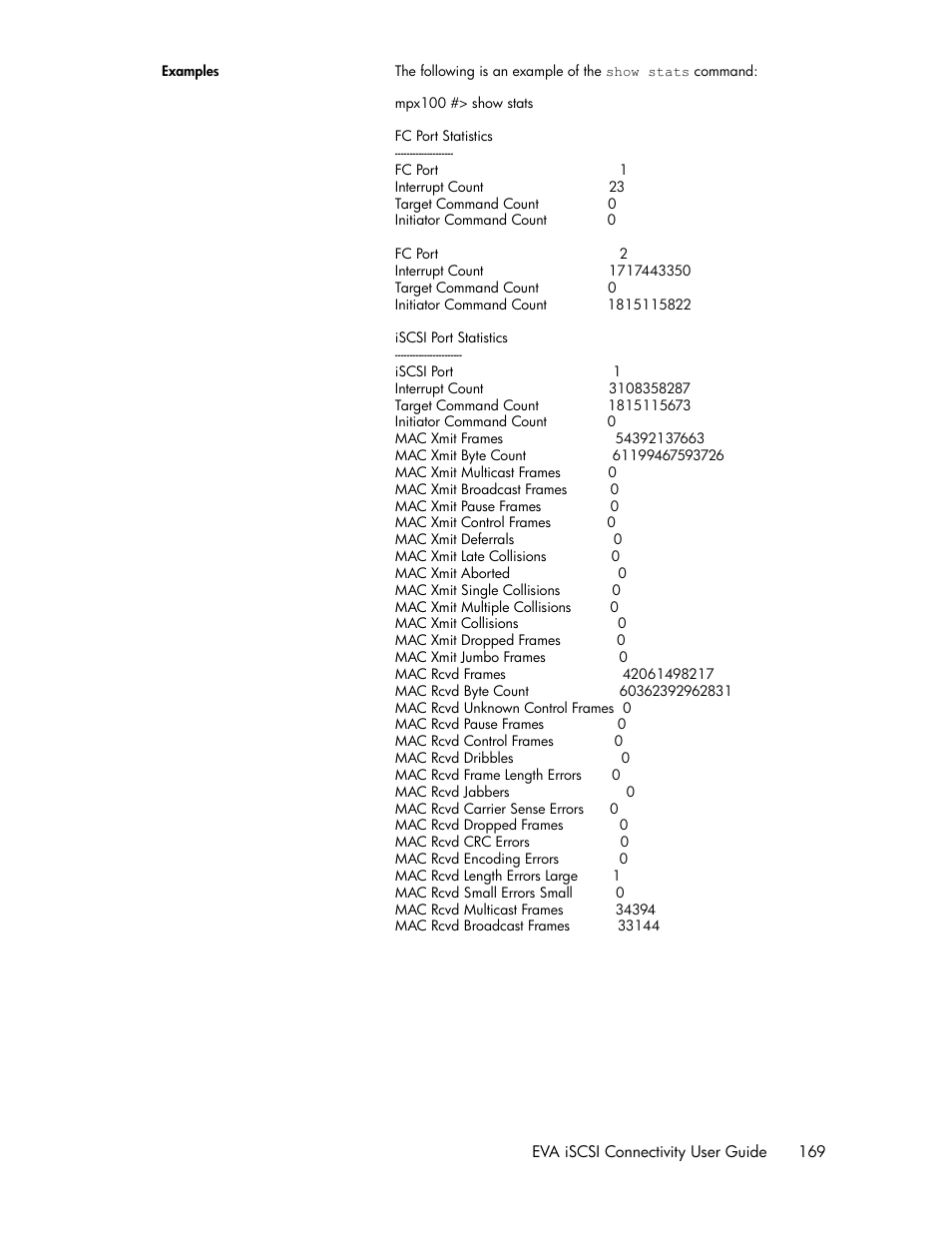 HP 3000 Enterprise Virtual Array User Manual | Page 169 / 236
