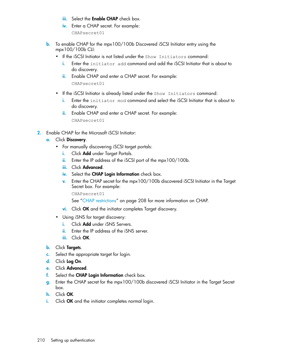 HP 3000 Enterprise Virtual Array User Manual | Page 210 / 236
