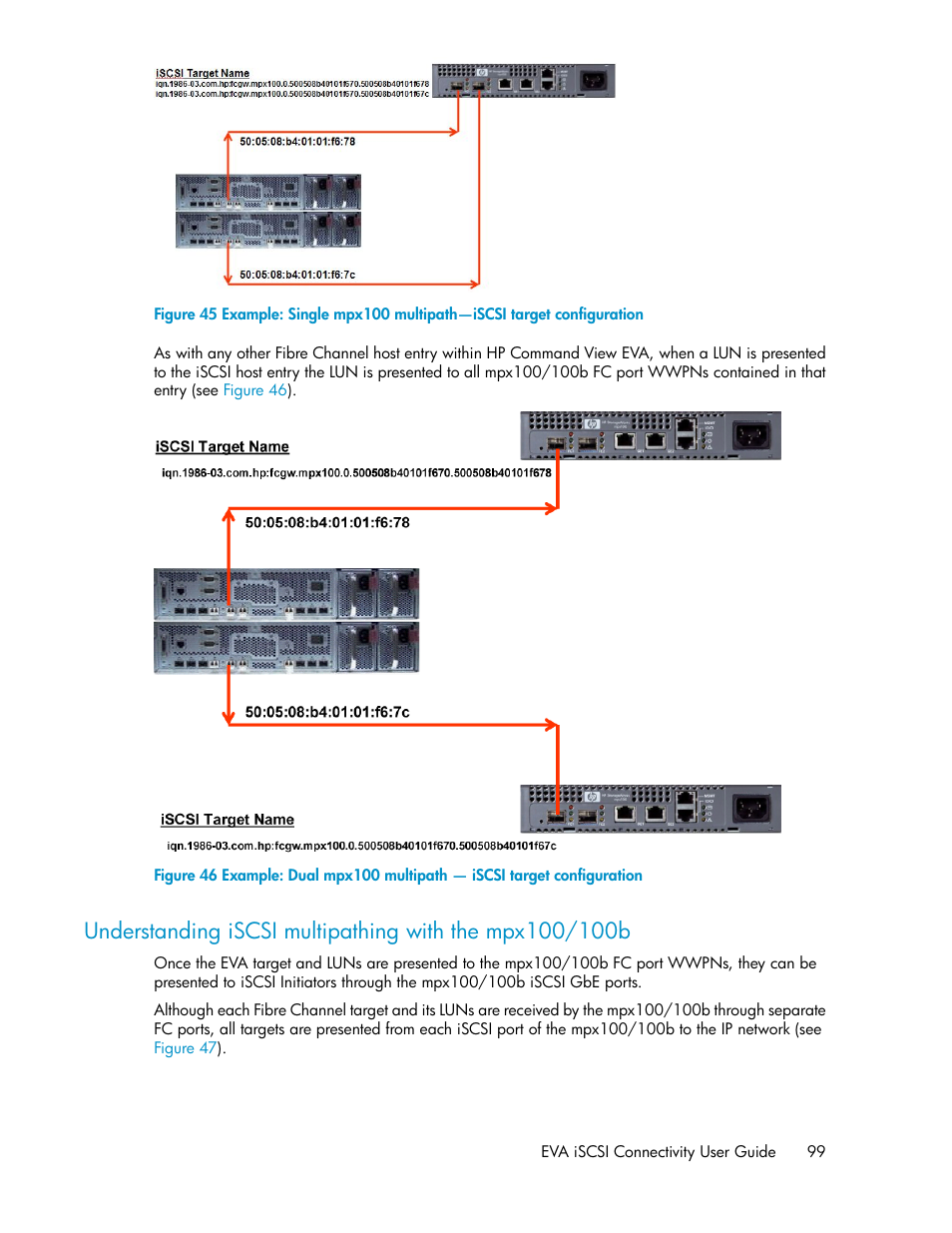 Figure 45 | HP 3000 Enterprise Virtual Array User Manual | Page 99 / 236