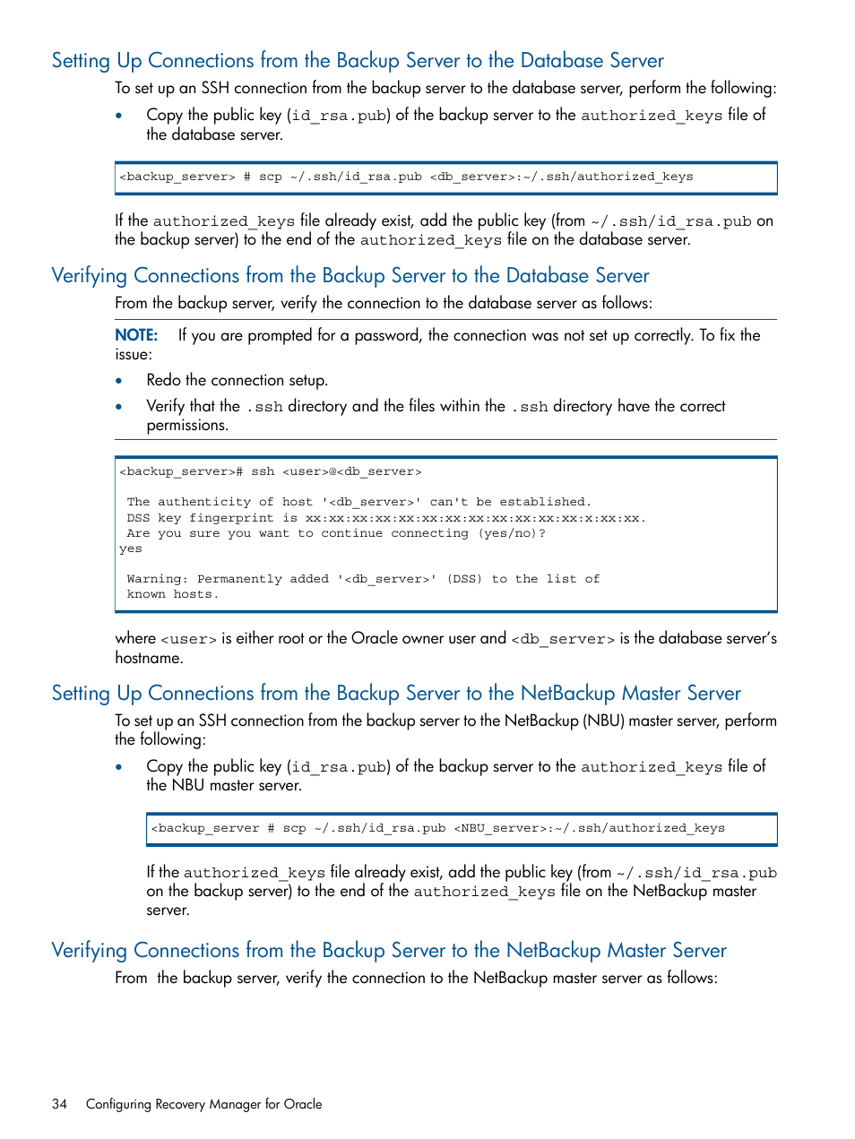 HP 3PAR Application Software Suite for Oracle Licenses User Manual | Page 34 / 199