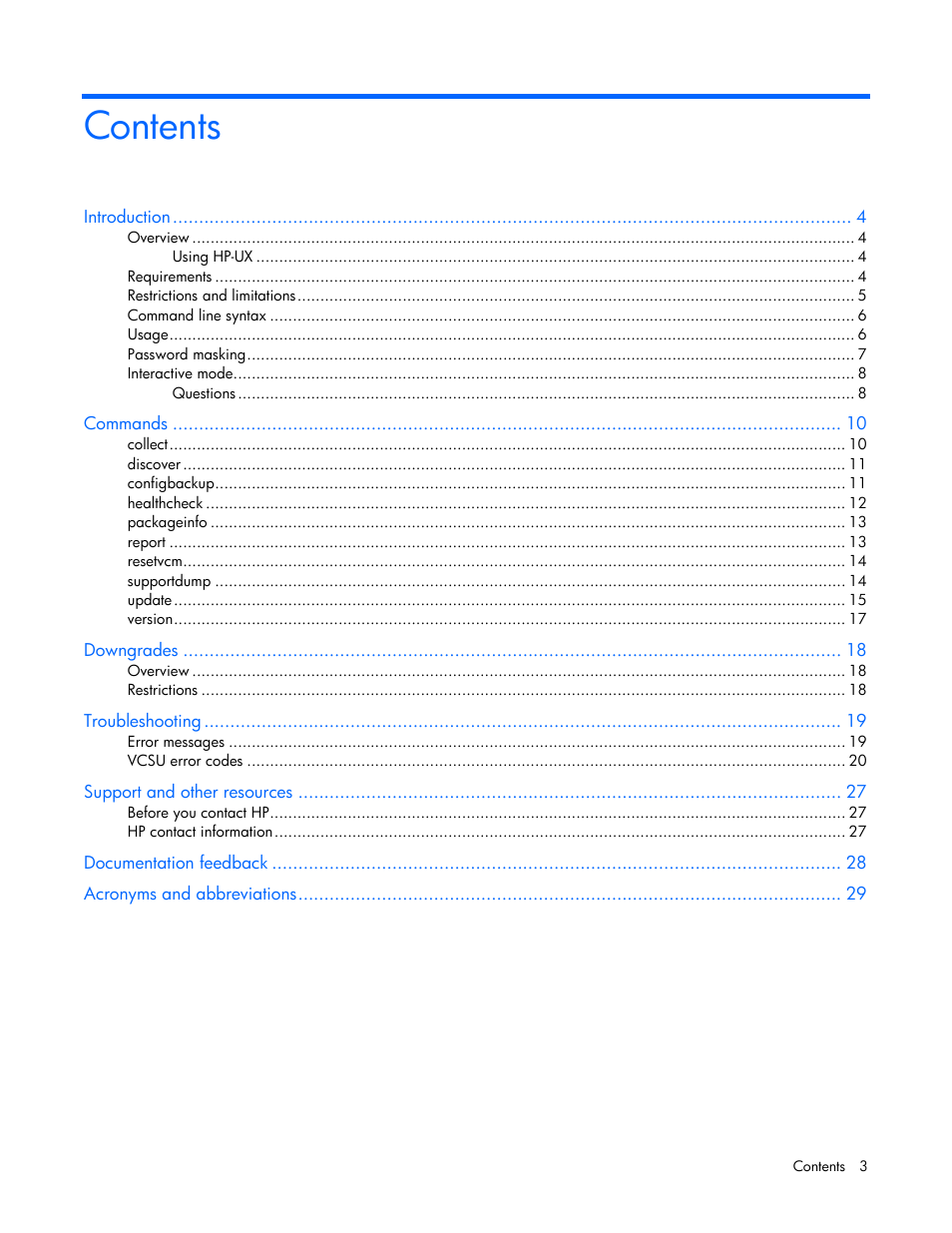 HP Virtual Connect 8Gb 24-port Fibre Channel Module for c-Class BladeSystem User Manual | Page 3 / 29