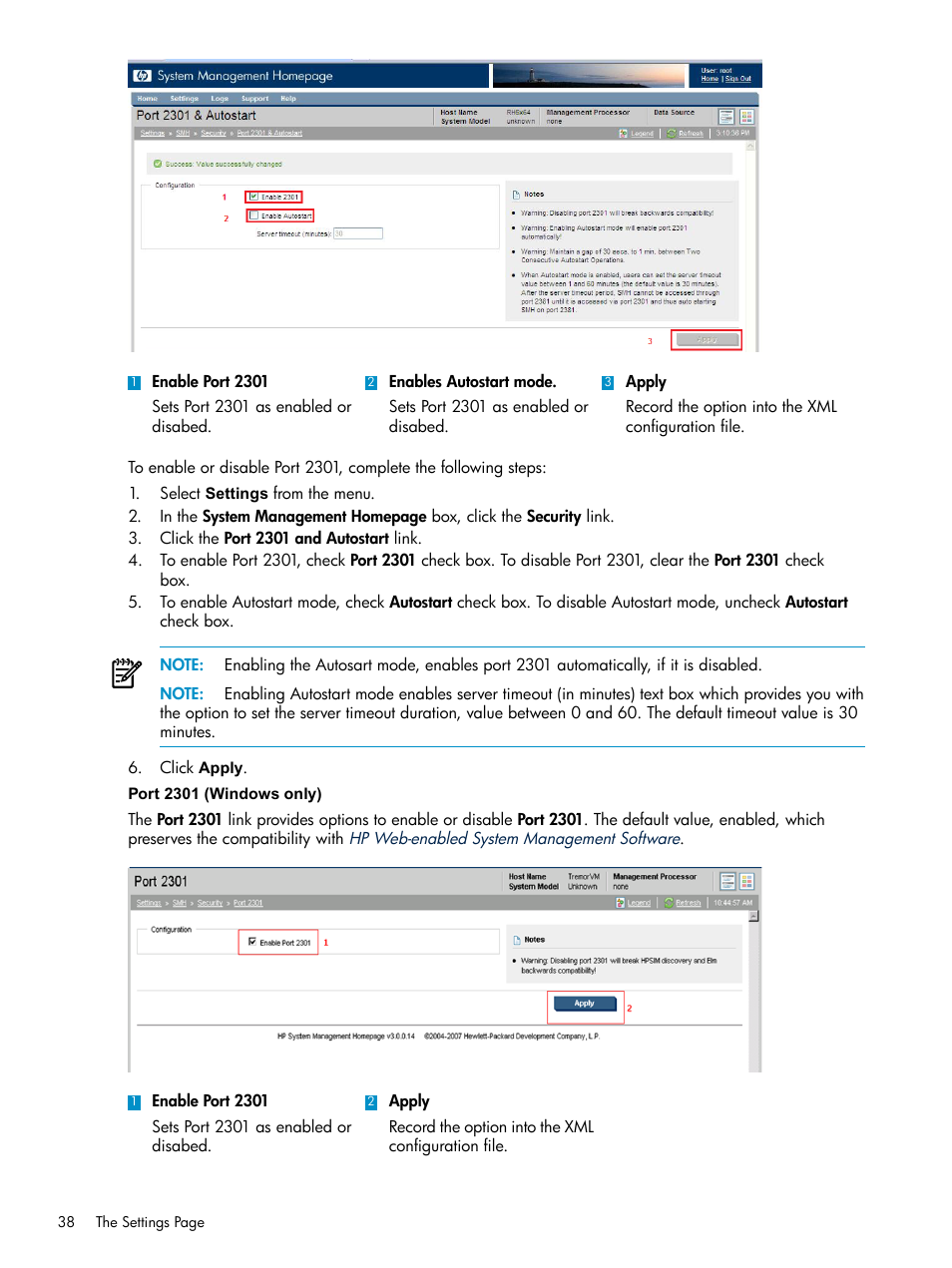 HP Systems Insight Manager User Manual | Page 38 / 100