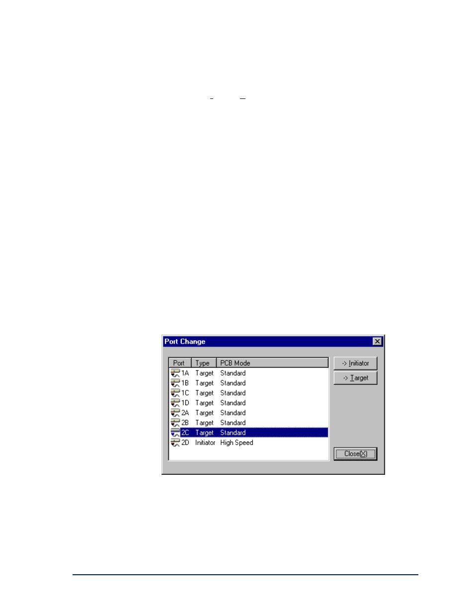 Setting the target ports and initiator ports | HP StorageWorks XP Direct Backup Engine Software User Manual | Page 35 / 47