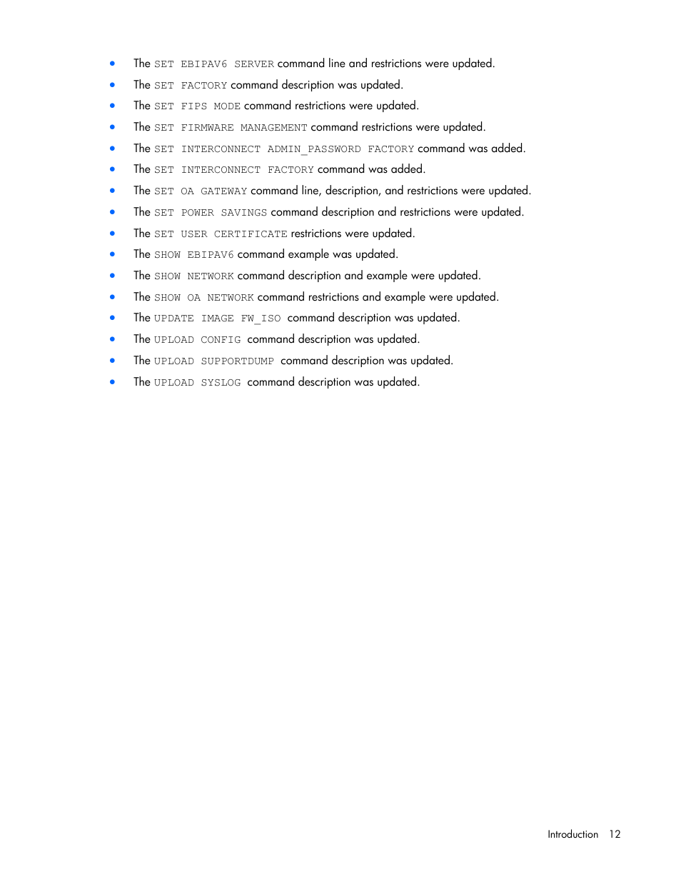 HP Onboard Administrator User Manual | Page 12 / 226