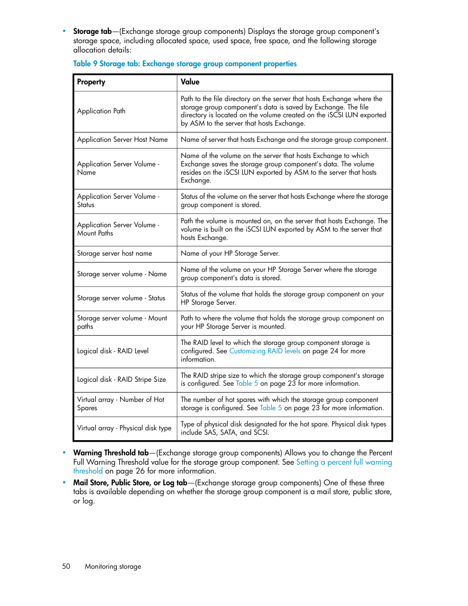 HP ProLiant DL185 G5 Storage Server User Manual | Page 50 / 72