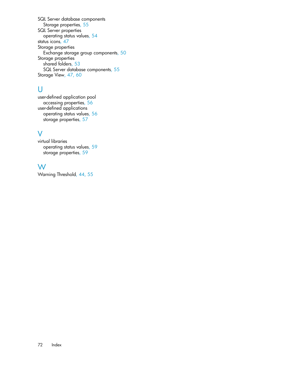 HP ProLiant DL185 G5 Storage Server User Manual | Page 72 / 72