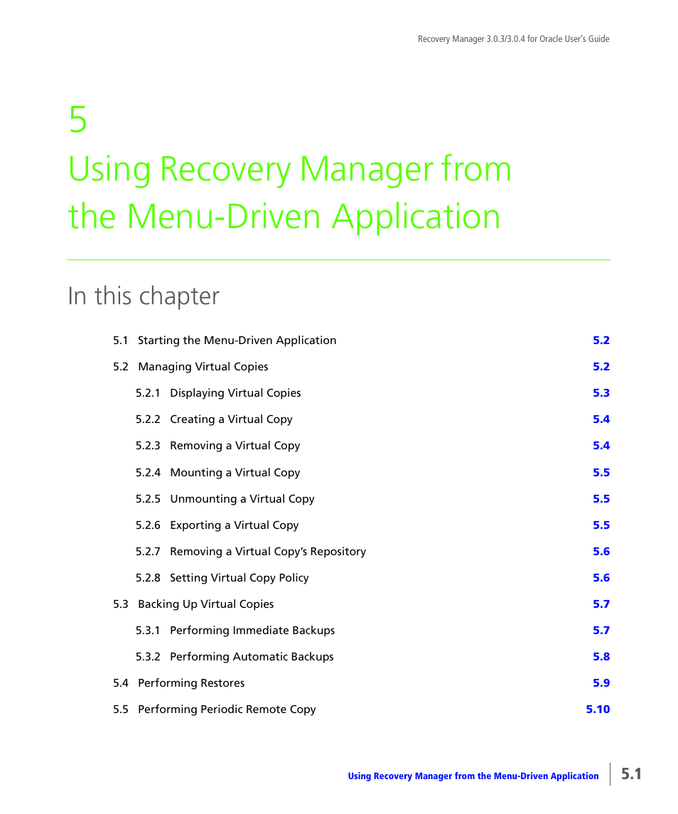 HP 3PAR Application Software Suite for Oracle User Manual | Page 105 / 196