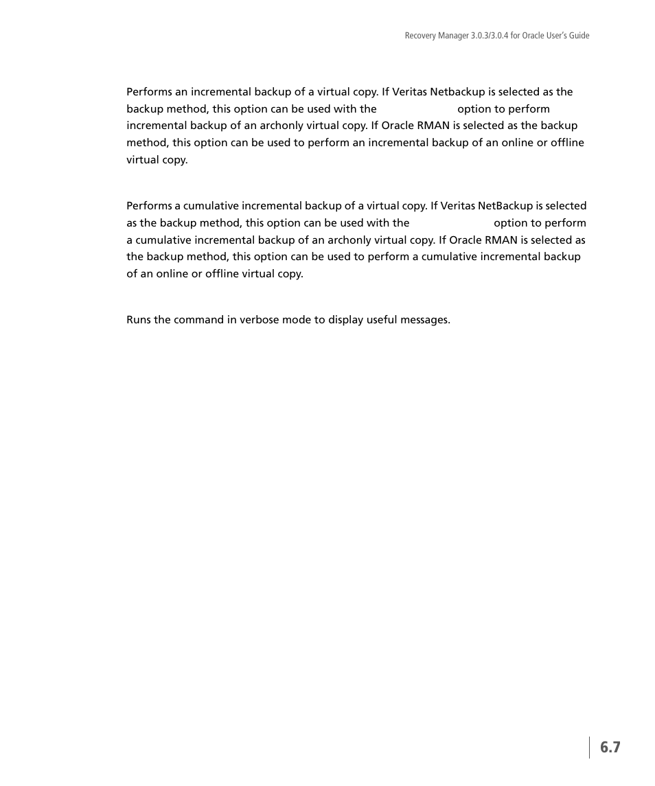 HP 3PAR Application Software Suite for Oracle User Manual | Page 121 / 196