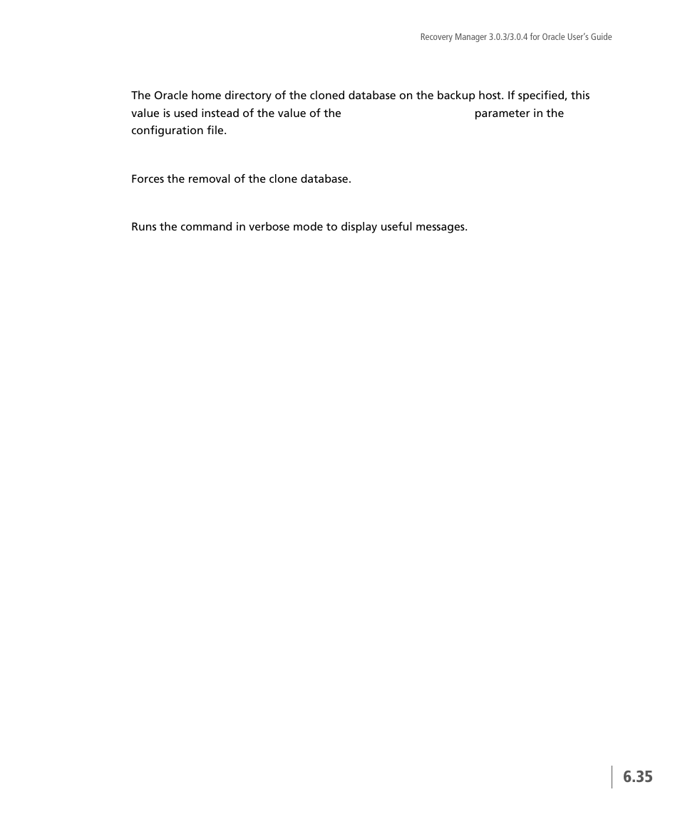 HP 3PAR Application Software Suite for Oracle User Manual | Page 149 / 196