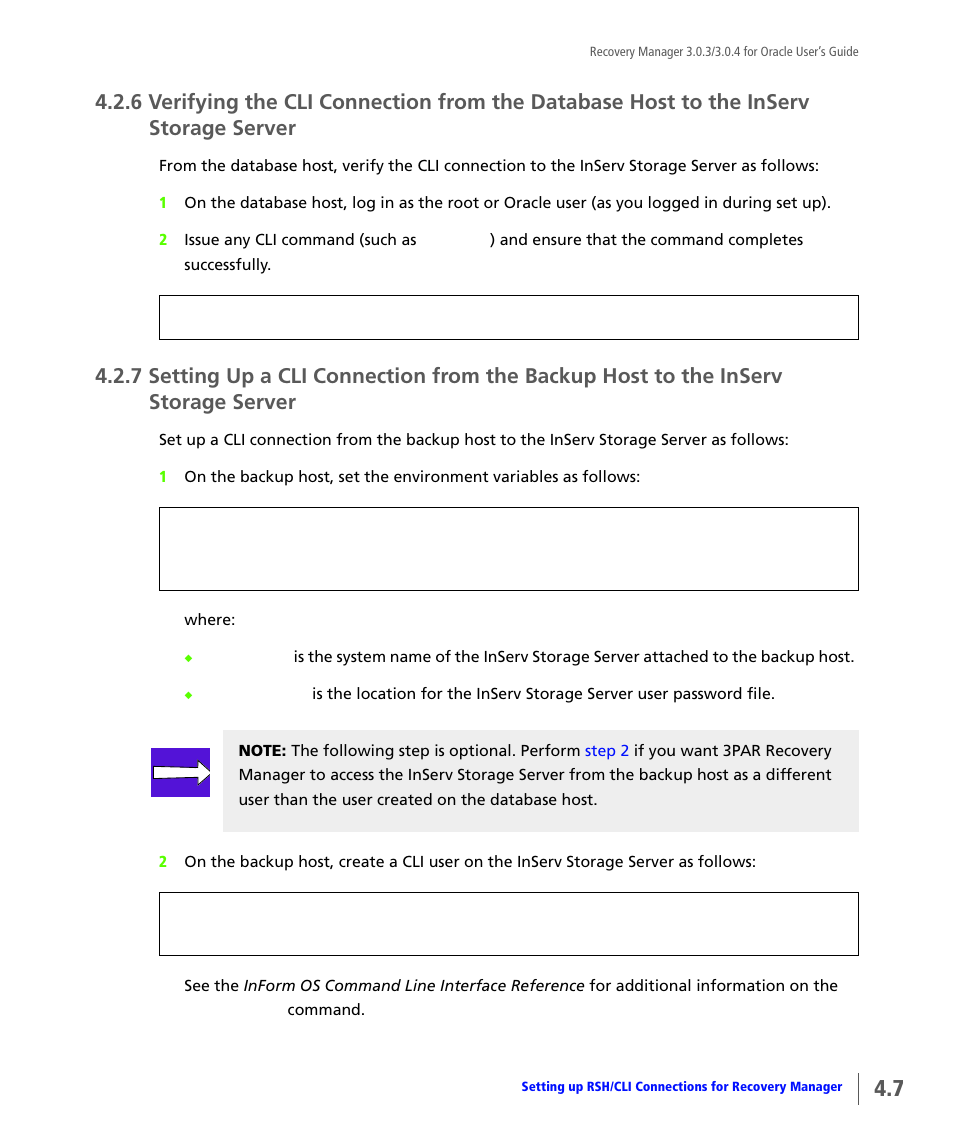HP 3PAR Application Software Suite for Oracle User Manual | Page 57 / 196
