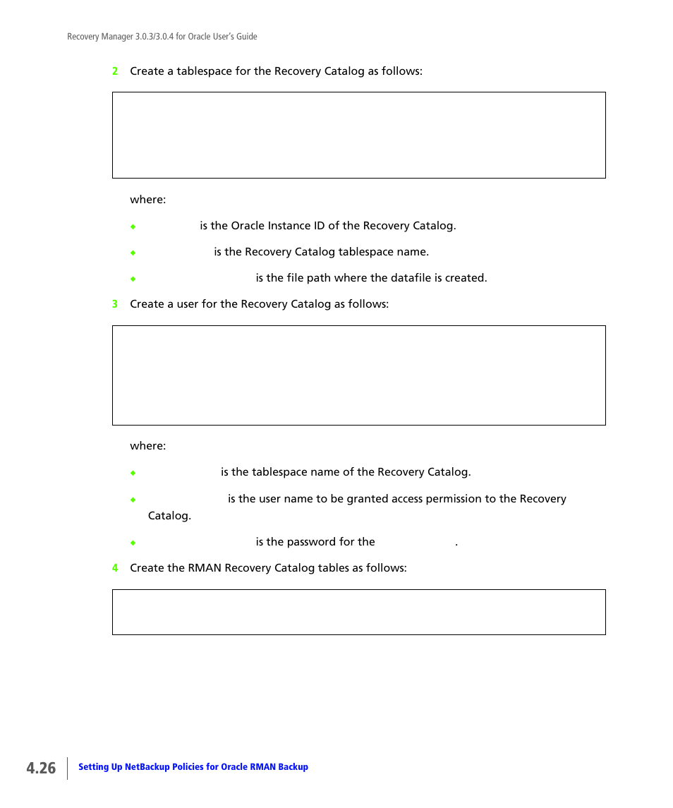 HP 3PAR Application Software Suite for Oracle User Manual | Page 76 / 196