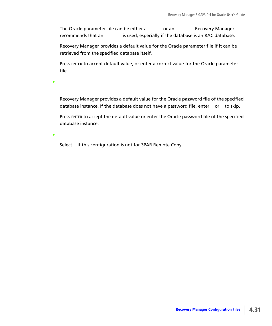 HP 3PAR Application Software Suite for Oracle User Manual | Page 81 / 196