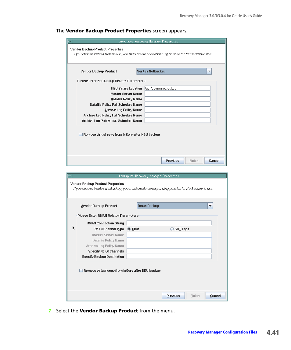 HP 3PAR Application Software Suite for Oracle User Manual | Page 91 / 196