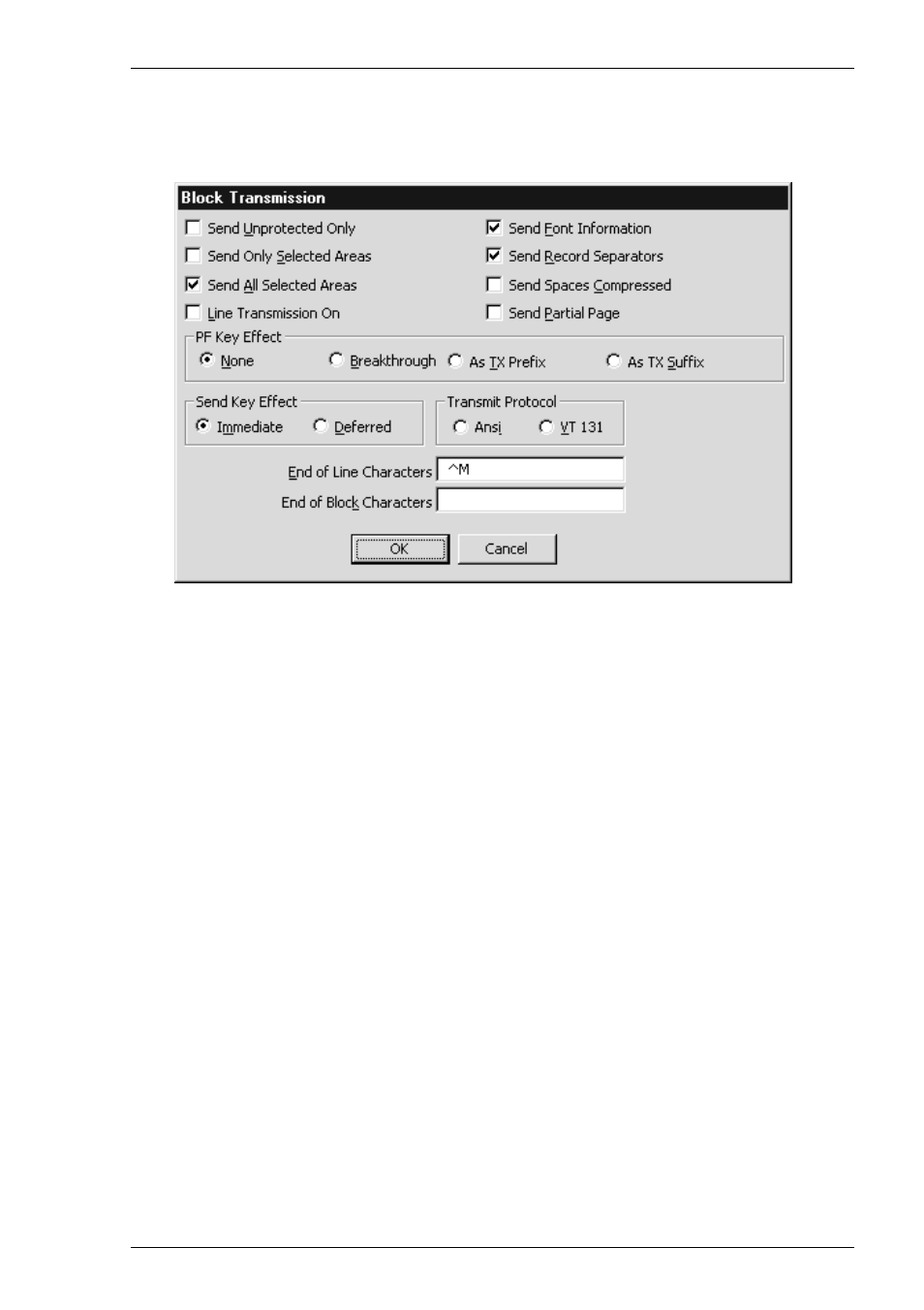 Block transmission, Settings, Block transmission -59 | HP Compaq t5710 Thin Client User Manual | Page 119 / 342