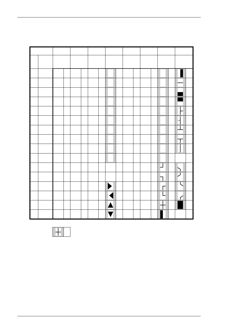 Wy-60 graphics 1, B-20, Character sets | Wy-60 graphics 1 character set | HP Compaq t5710 Thin Client User Manual | Page 260 / 342