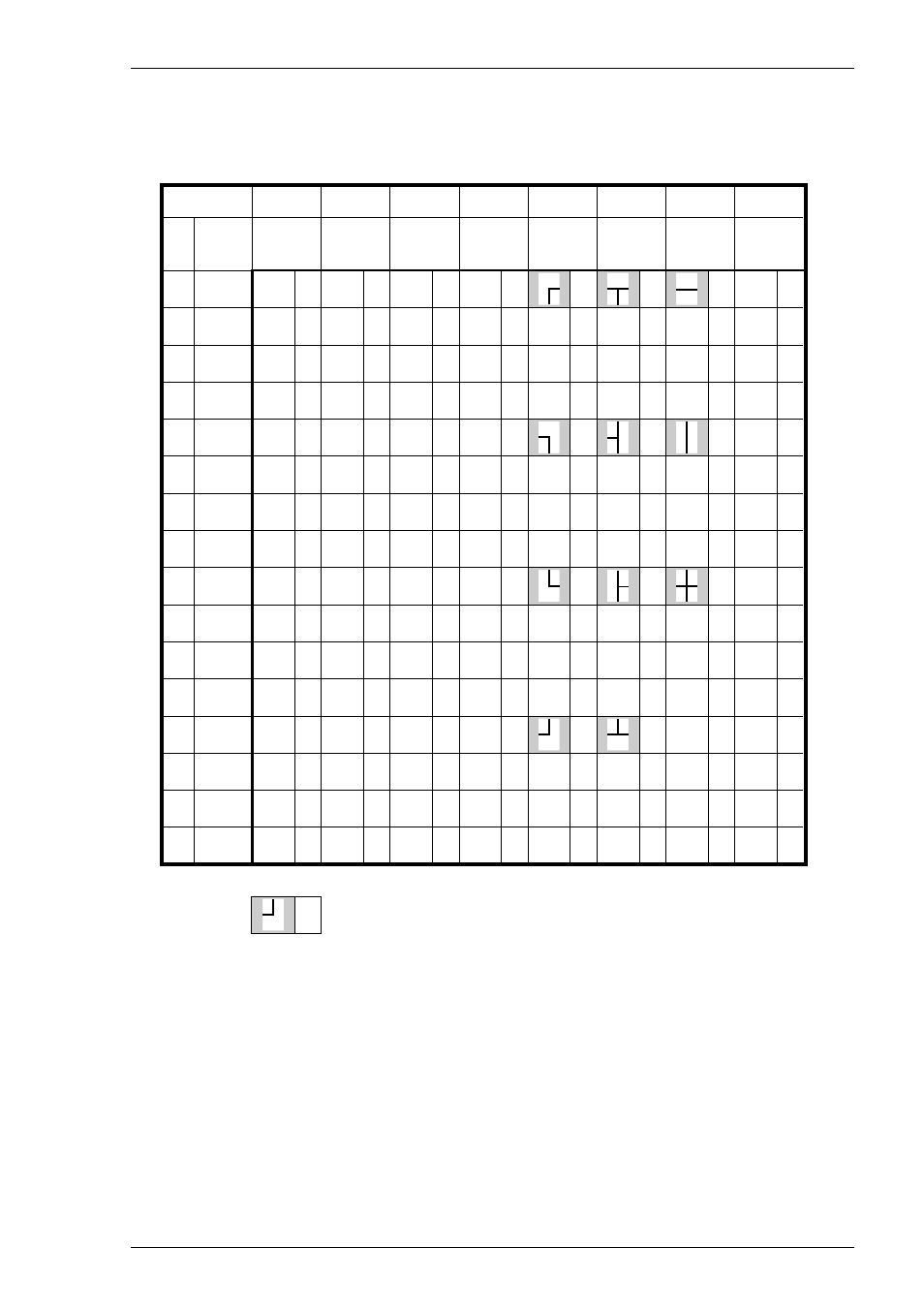 Wy-60 graphics 2, B-21, Character sets | Wy-60 graphics 2 character set, Column r o w | HP Compaq t5710 Thin Client User Manual | Page 261 / 342