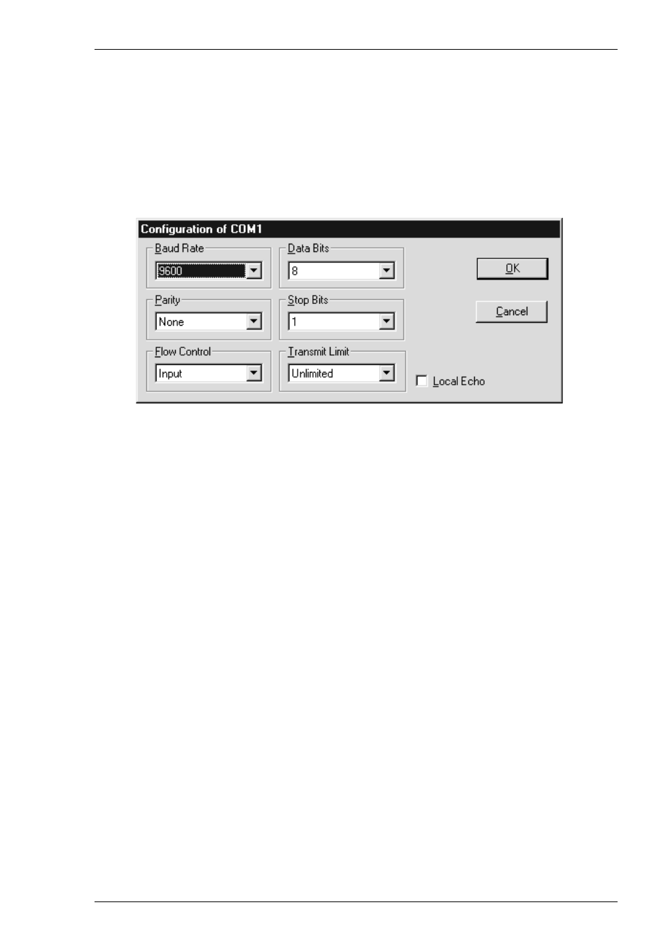 Serial connection settings, Baud rate selection, Flow control | Parity selection, Serial connection settings -19 | HP Compaq t5710 Thin Client User Manual | Page 31 / 342