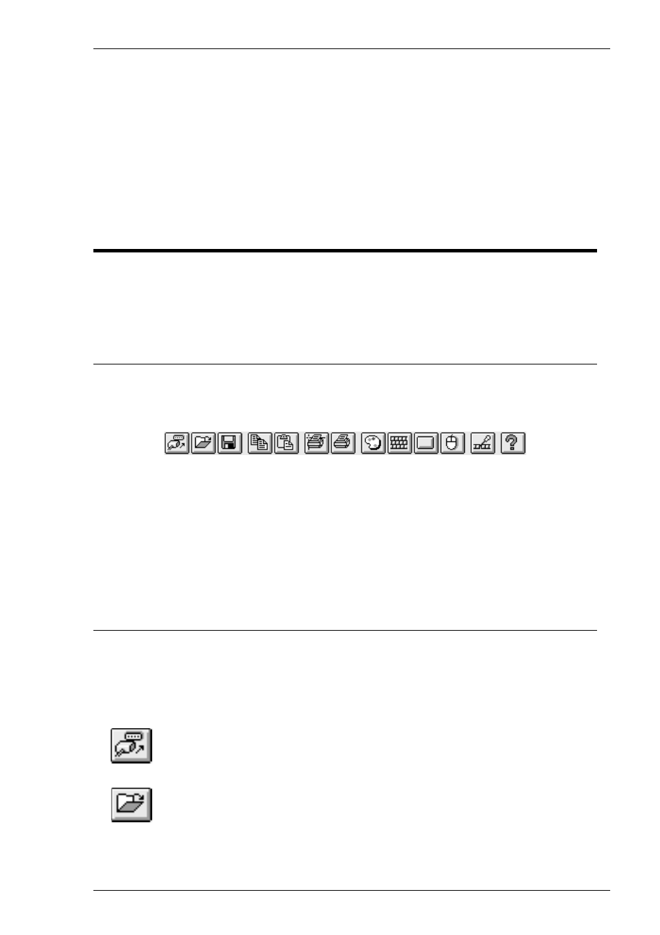 The toolbar, Using the toolbar, The predefined button tools | Predefined functions, Toolbar functions, Predefined button tools, Using, The toolbar -1, Using the toolbar -1, The predefined button tools -1 | HP Compaq t5710 Thin Client User Manual | Page 55 / 342