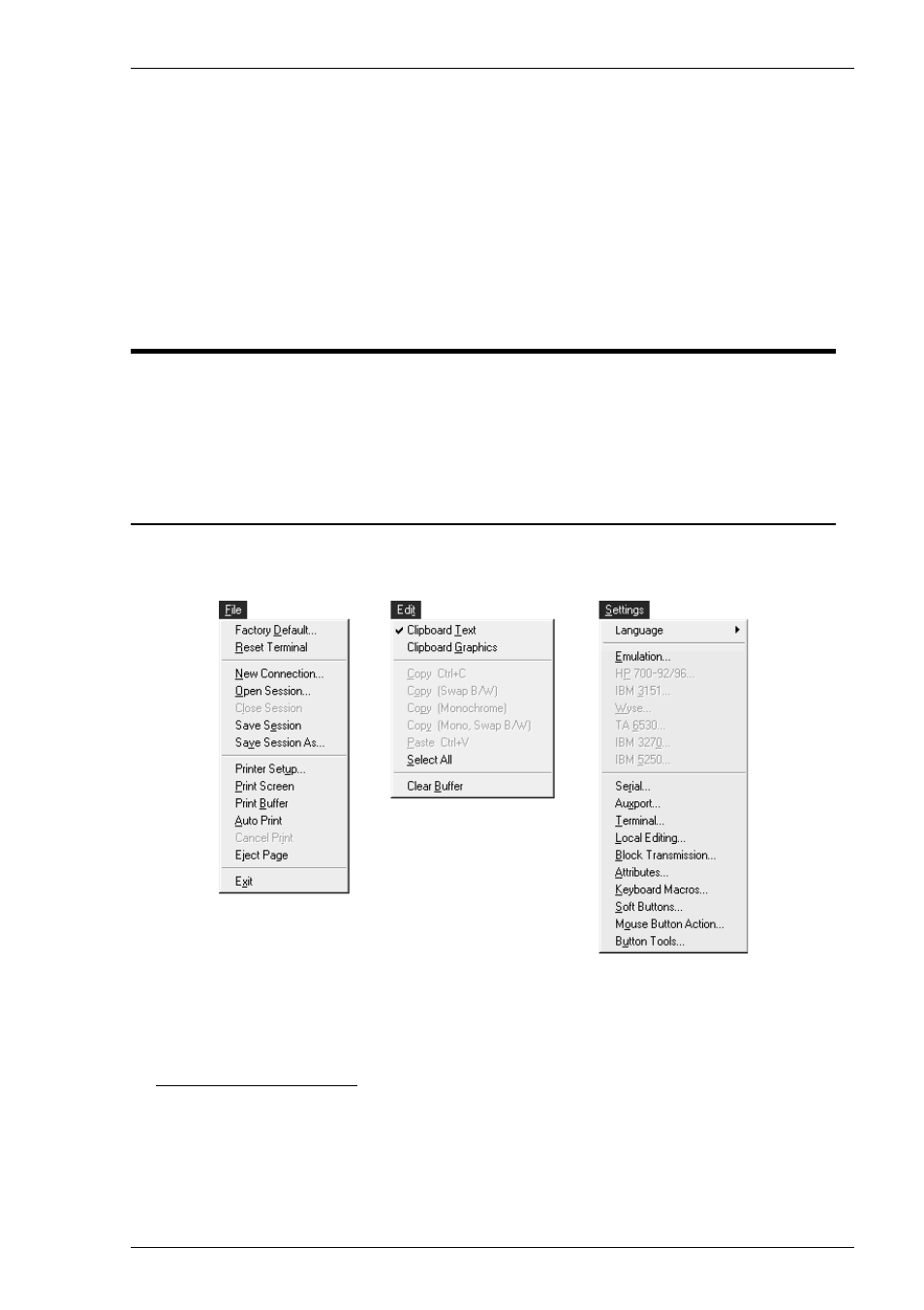 Setup menus, Displaying & closing menus, Displaying | Setup menus -1, Displaying & closing menus -1 | HP Compaq t5710 Thin Client User Manual | Page 61 / 342