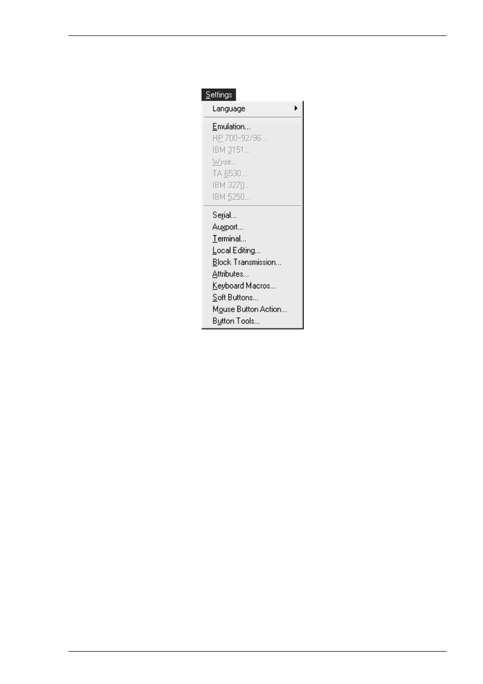 Settings menu, Settings menu -15 | HP Compaq t5710 Thin Client User Manual | Page 75 / 342
