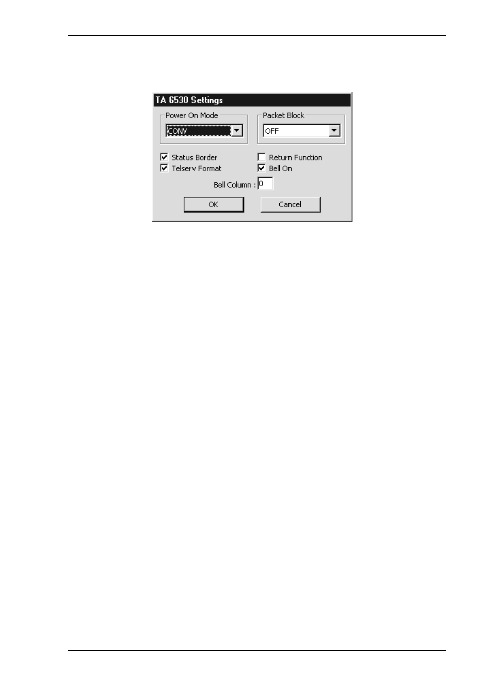 Ta6530 settings, Setup settings, Ta6530 settings -35 | HP Compaq t5710 Thin Client User Manual | Page 95 / 342