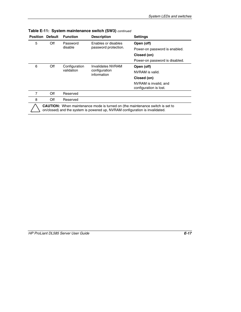 HP ProLiant DL585 Server User Manual | Page 153 / 183