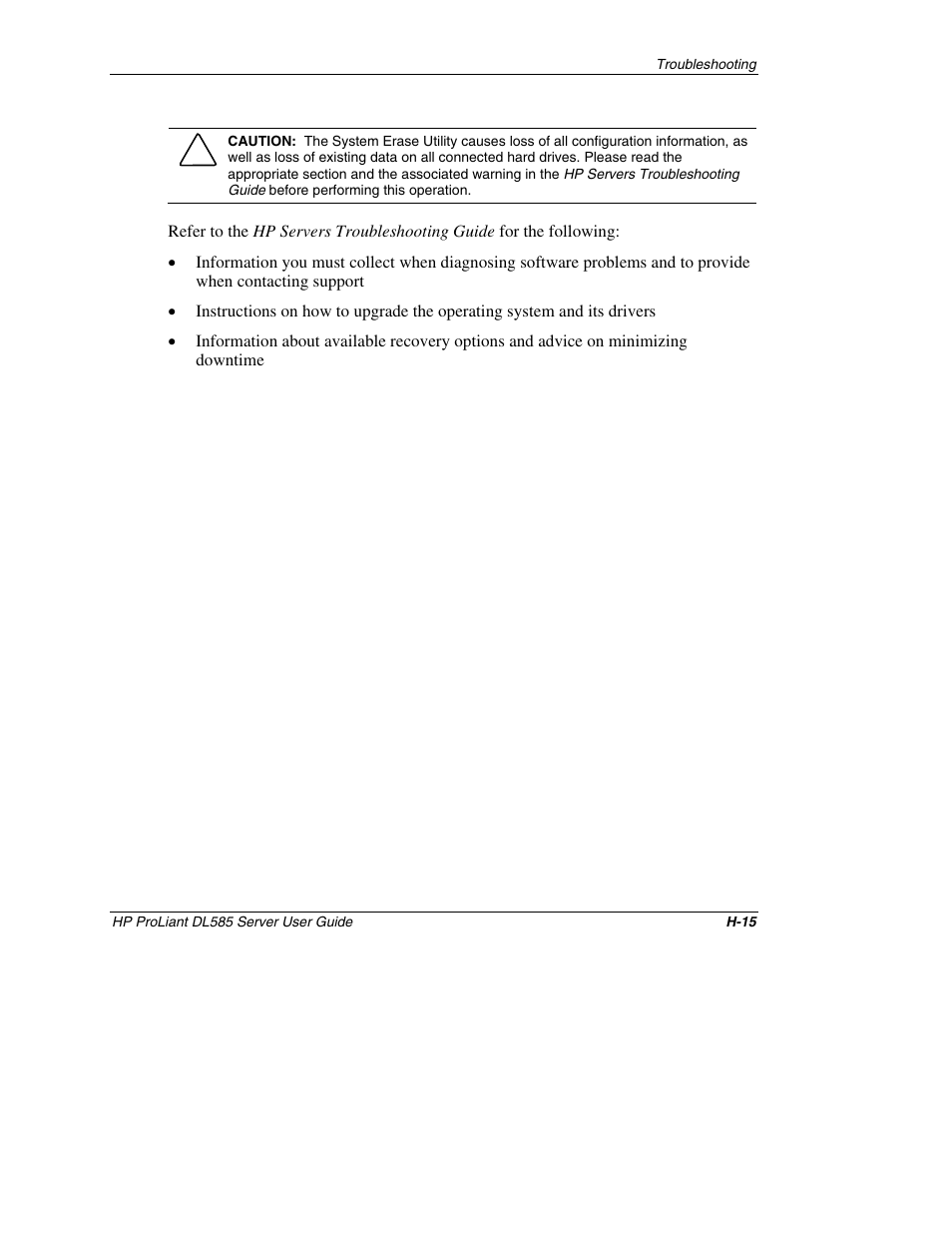 HP ProLiant DL585 Server User Manual | Page 173 / 183