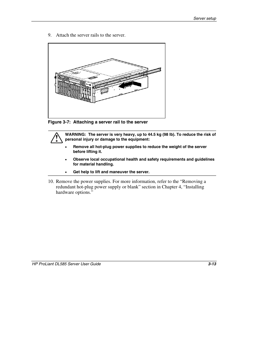 HP ProLiant DL585 Server User Manual | Page 36 / 183