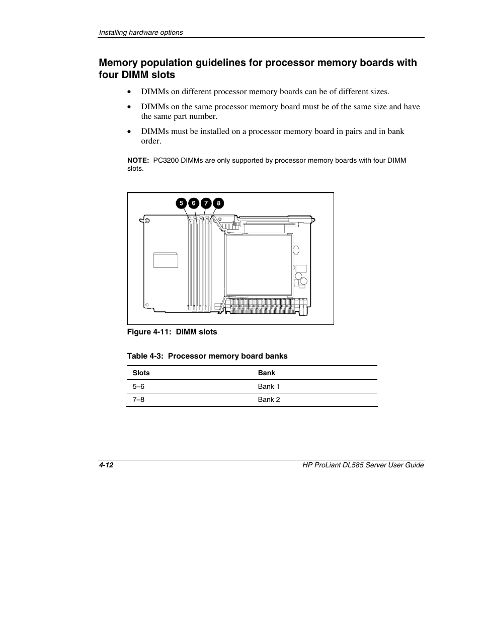 HP ProLiant DL585 Server User Manual | Page 63 / 183