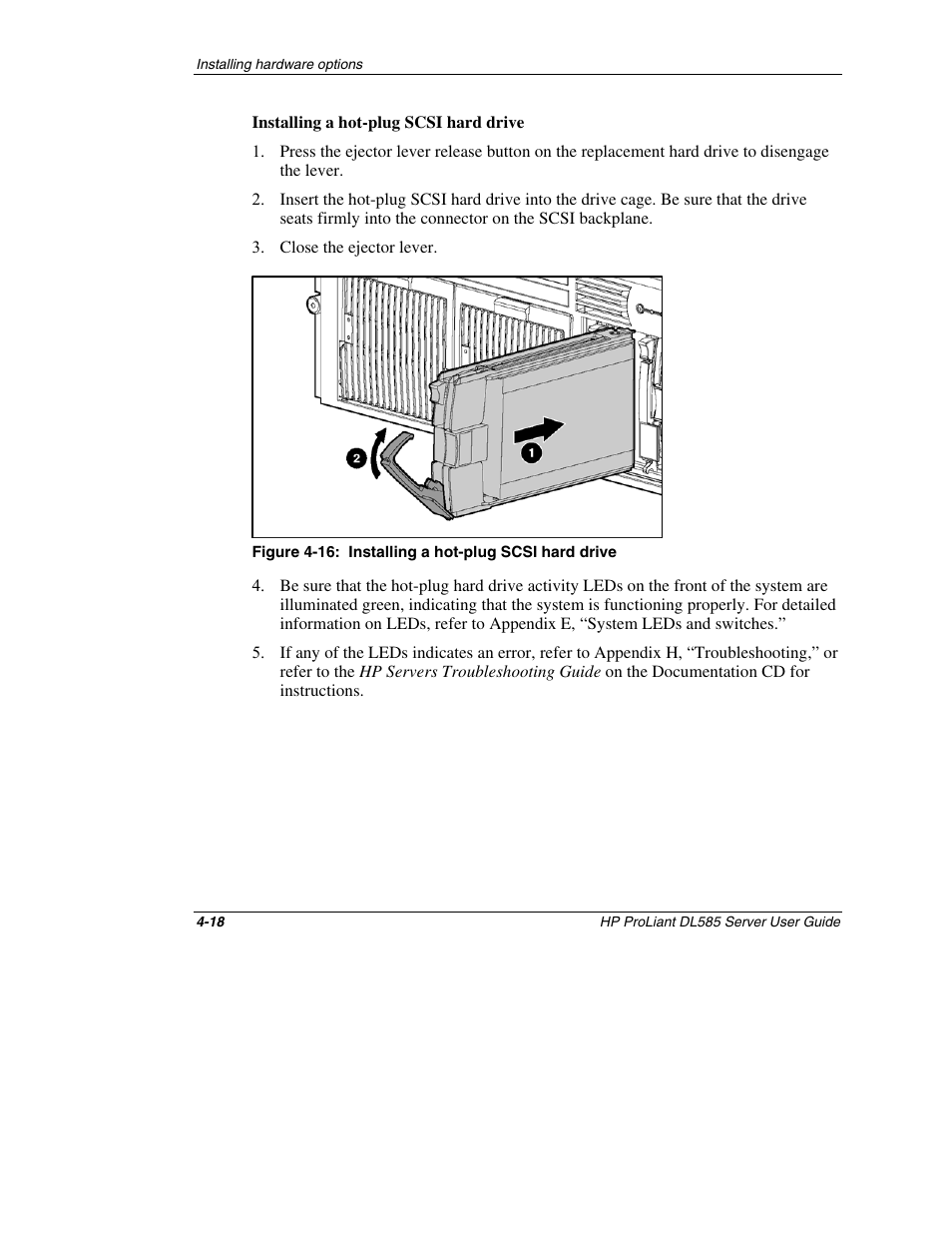 HP ProLiant DL585 Server User Manual | Page 69 / 183