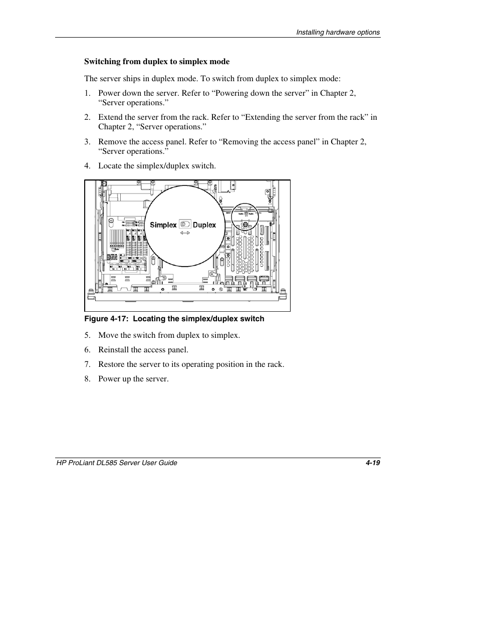 HP ProLiant DL585 Server User Manual | Page 70 / 183