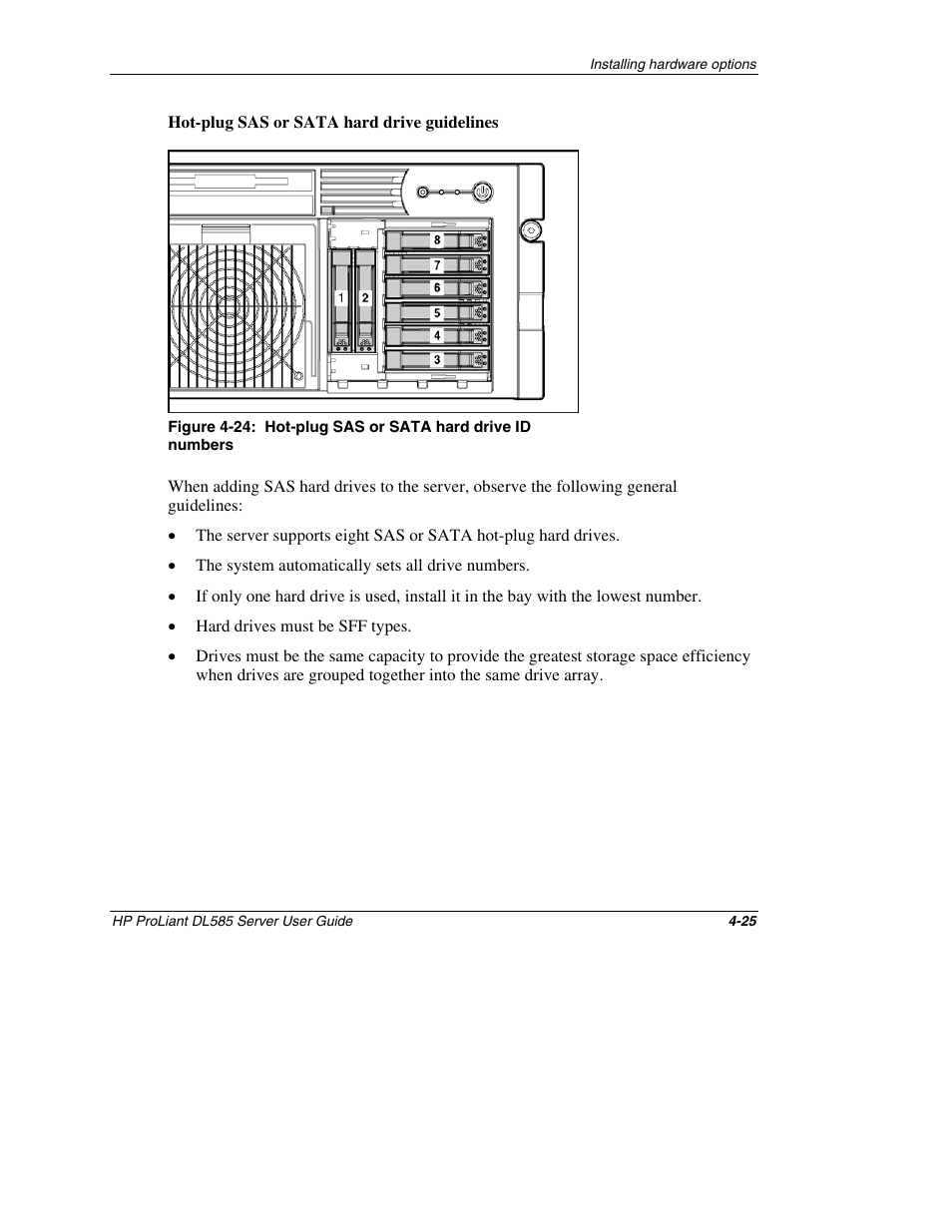 HP ProLiant DL585 Server User Manual | Page 76 / 183