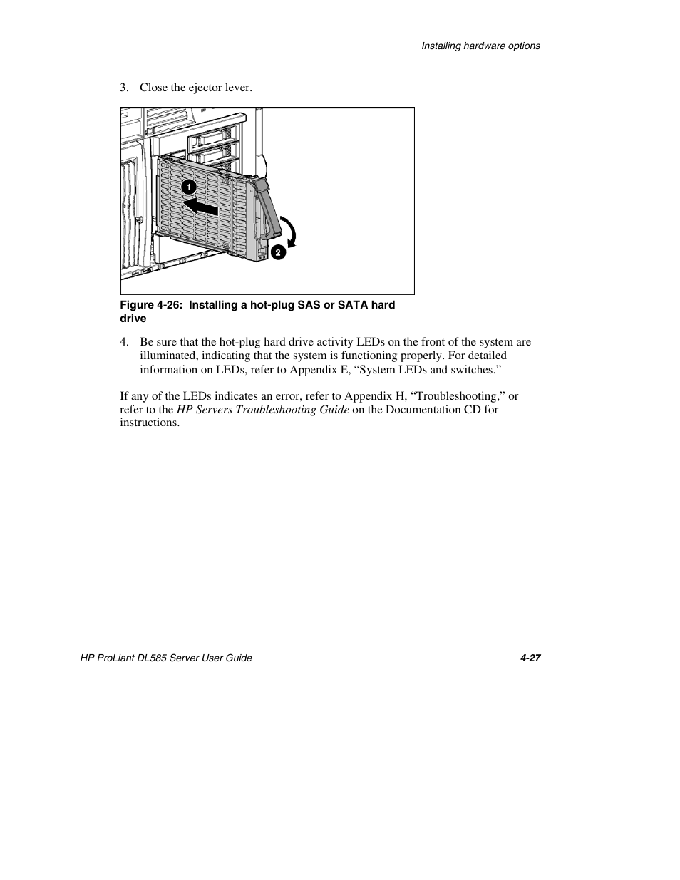 HP ProLiant DL585 Server User Manual | Page 78 / 183