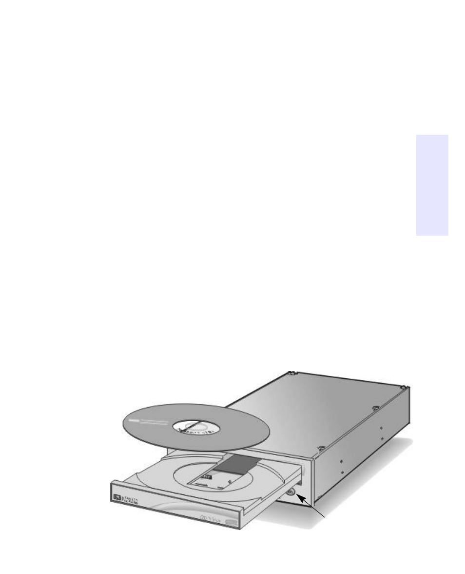 Chapter 2: using your cd-writer plus, Using cds, Inserting a cd | HP CD-Writer Plus Internal 8110i Drive User Manual | Page 47 / 171