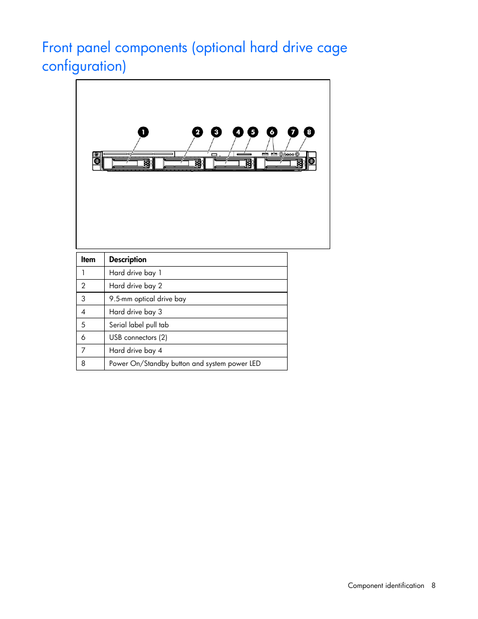 HP ProLiant DL320 G5p Server User Manual | Page 8 / 106