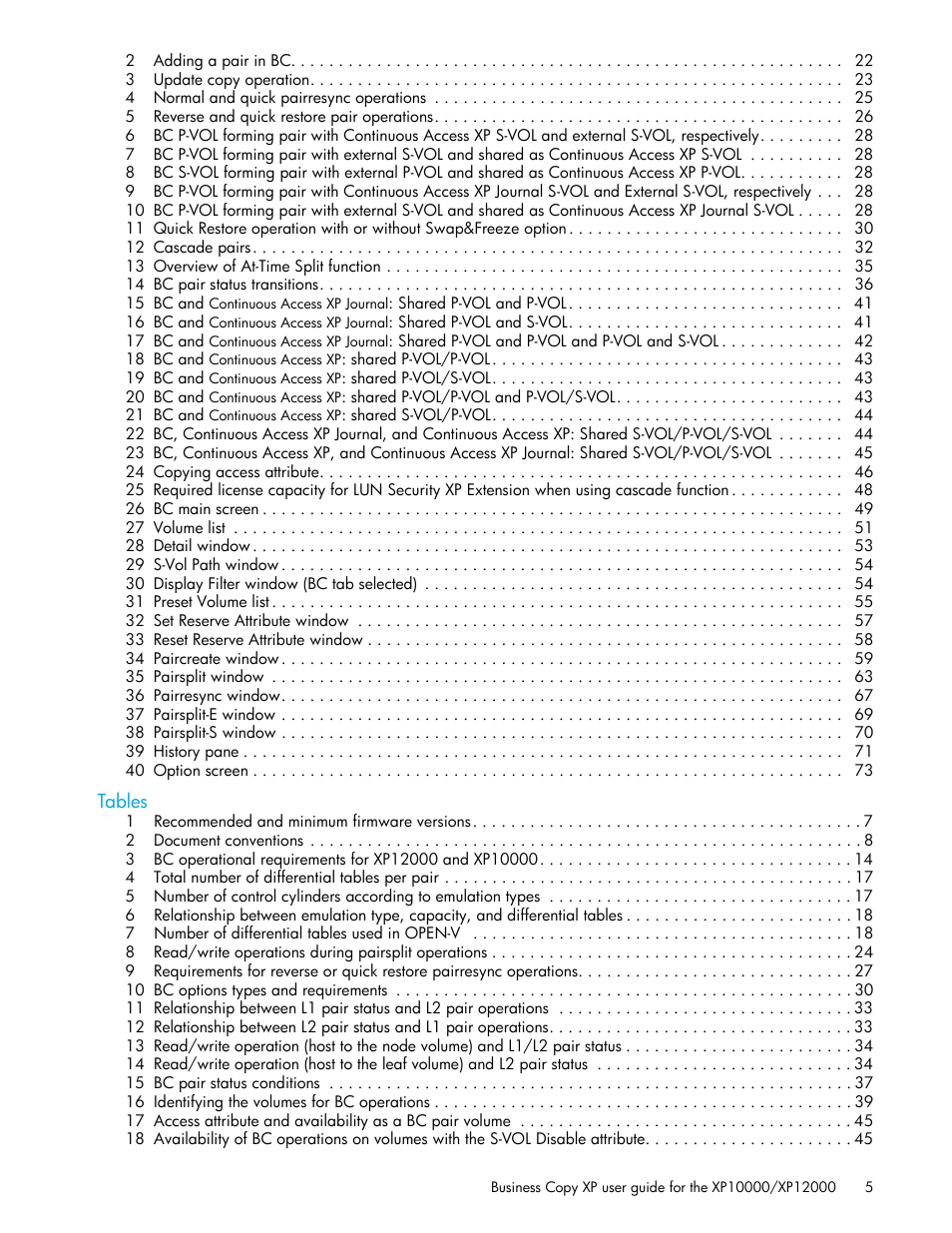 HP XP Business Copy Software User Manual | Page 5 / 92