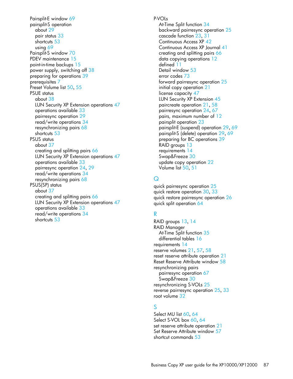 HP XP Business Copy Software User Manual | Page 87 / 92
