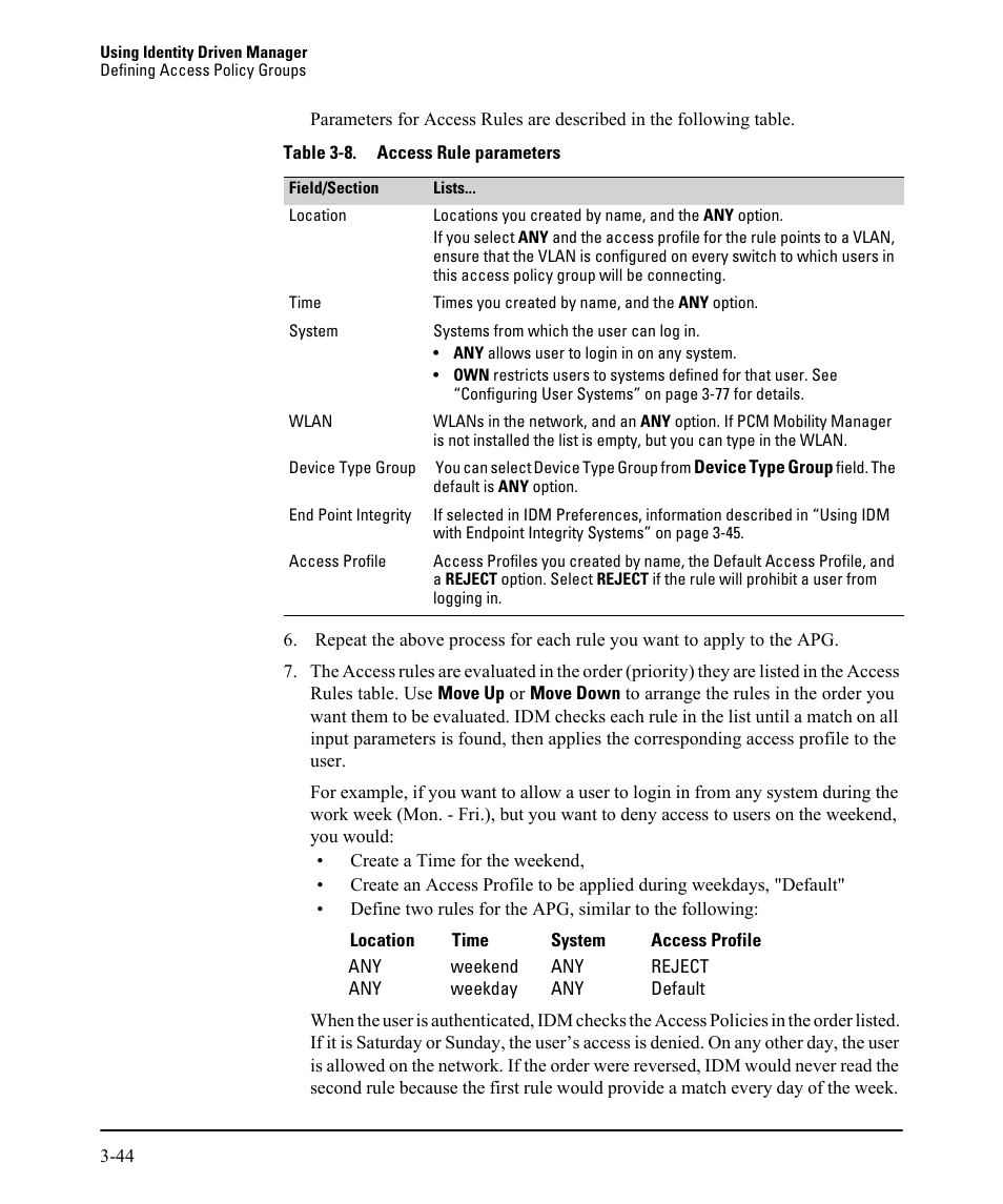 HP Identity Driven Manager Software Licenses User Manual | Page 108 / 230