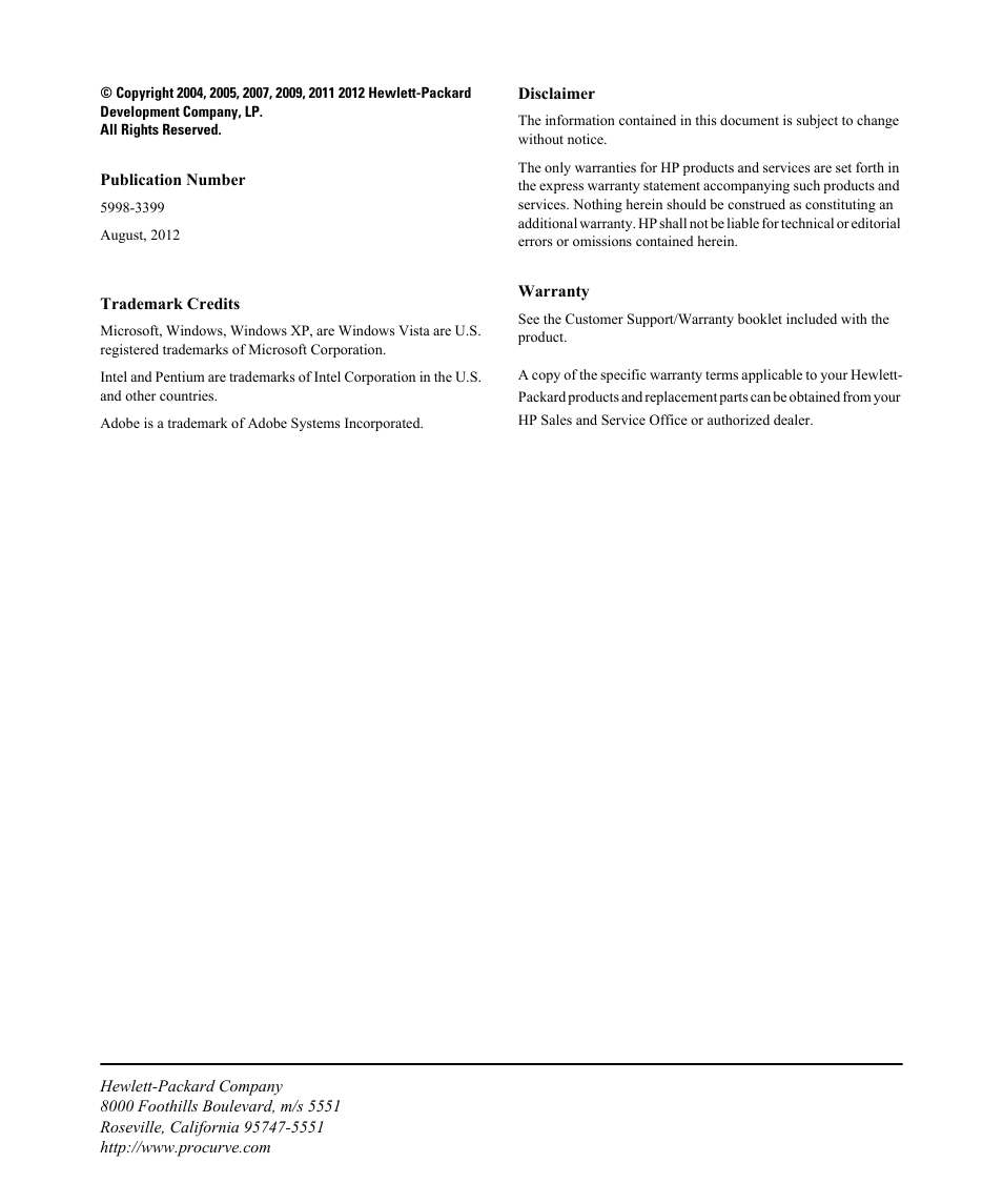 HP Identity Driven Manager Software Licenses User Manual | Page 2 / 230