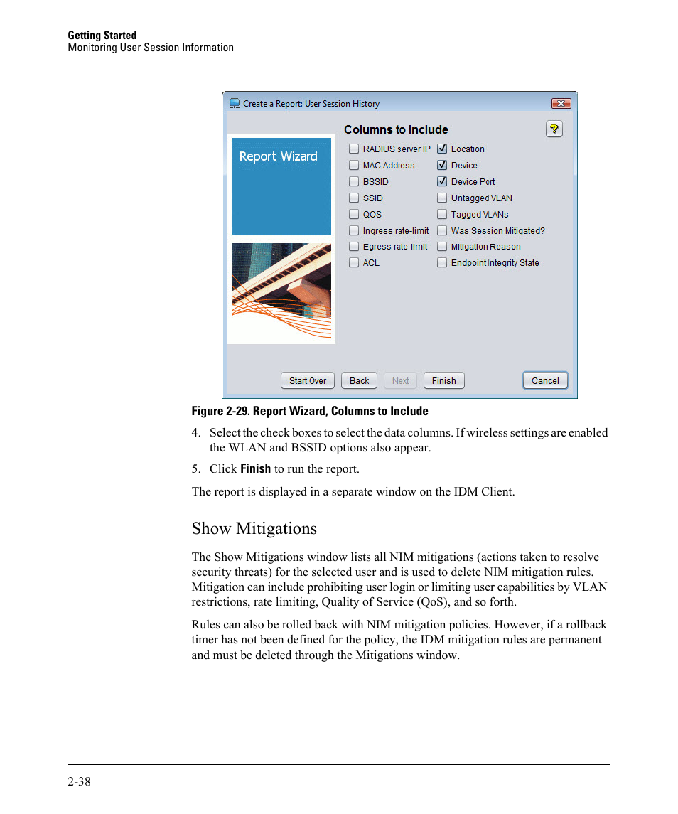 Show mitigations, Show mitigations -38 | HP Identity Driven Manager Software Licenses User Manual | Page 54 / 230