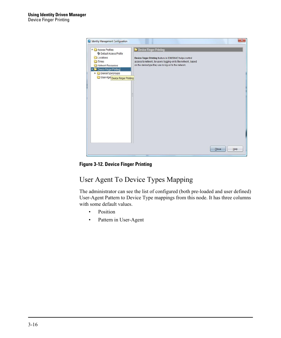 User agent to device types mapping, User agent to device types mapping -16 | HP Identity Driven Manager Software Licenses User Manual | Page 80 / 230