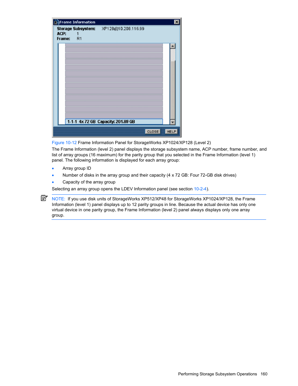 HP XP Command View Advanced Edition Software User Manual | Page 160 / 201