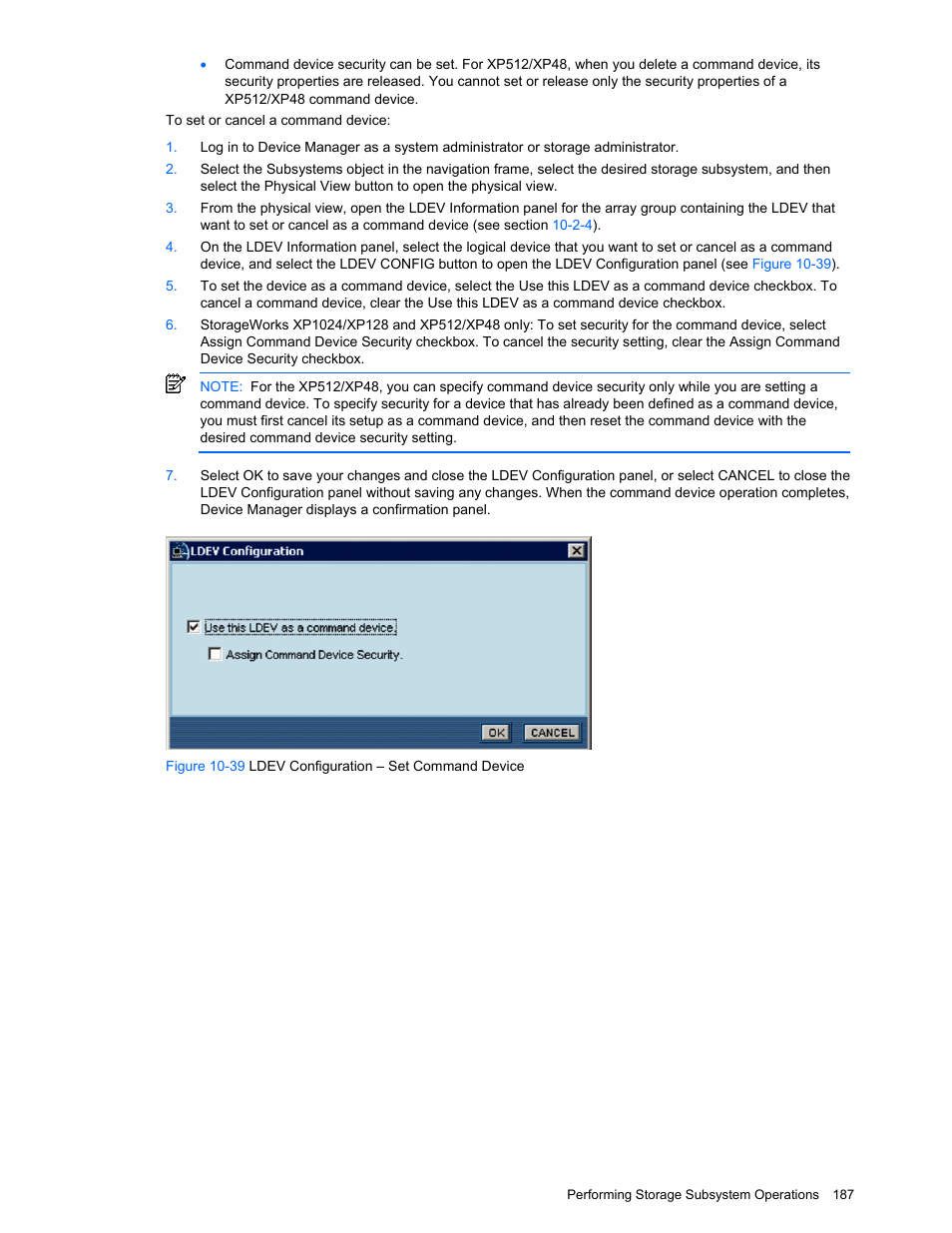 HP XP Command View Advanced Edition Software User Manual | Page 187 / 201