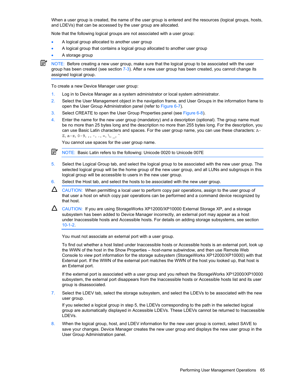 HP XP Command View Advanced Edition Software User Manual | Page 65 / 201