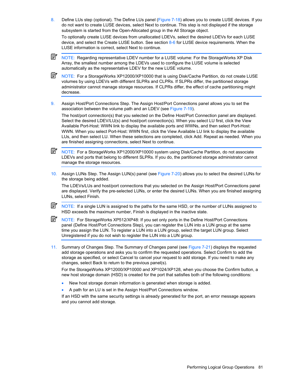 HP XP Command View Advanced Edition Software User Manual | Page 81 / 201