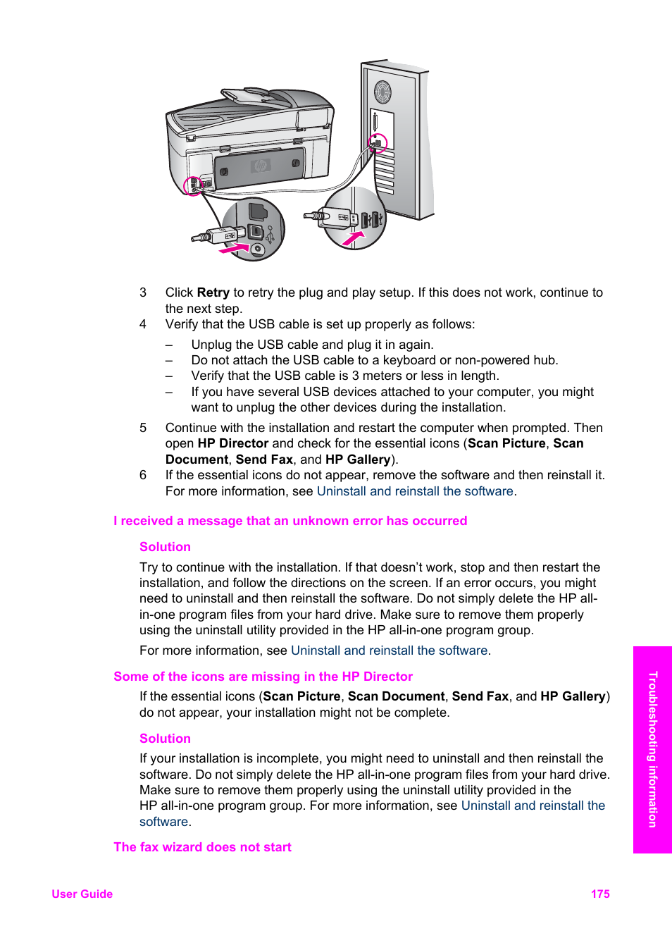 HP Officejet 7410 All-in-One Printer User Manual | Page 178 / 242