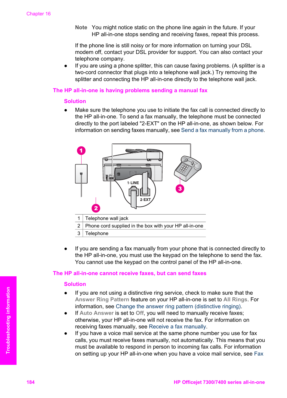 HP Officejet 7410 All-in-One Printer User Manual | Page 187 / 242