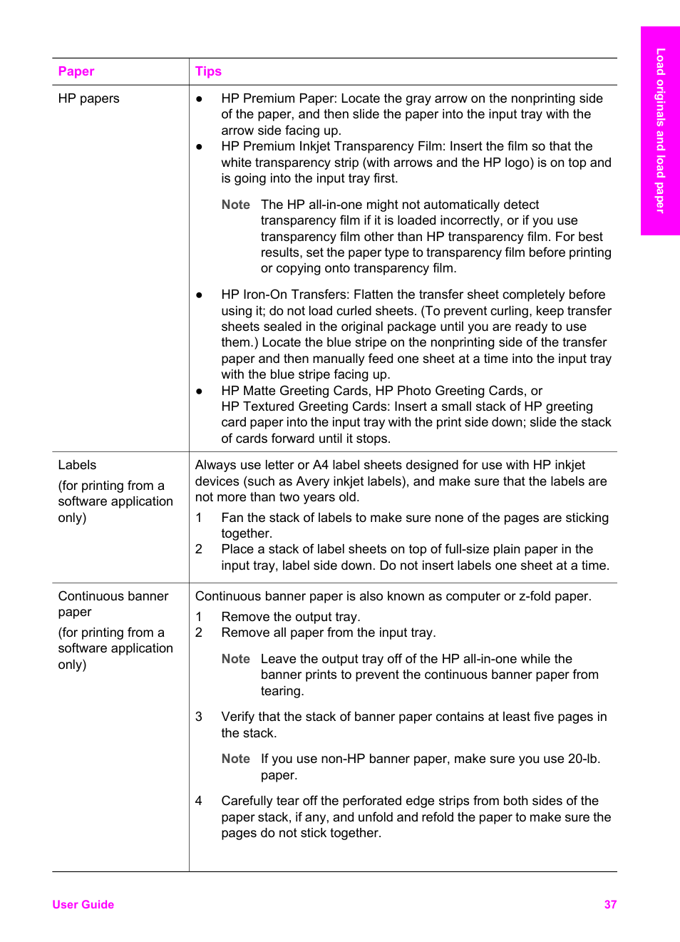 HP Officejet 7410 All-in-One Printer User Manual | Page 40 / 242