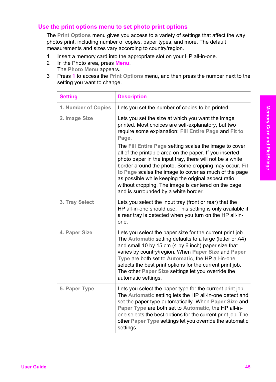 HP Officejet 7410 All-in-One Printer User Manual | Page 48 / 242