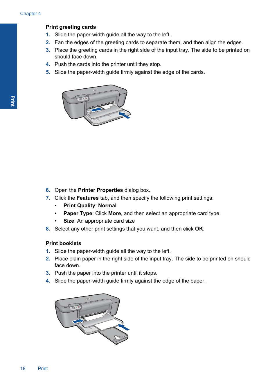 HP Deskjet D5560 Printer User Manual | Page 20 / 68